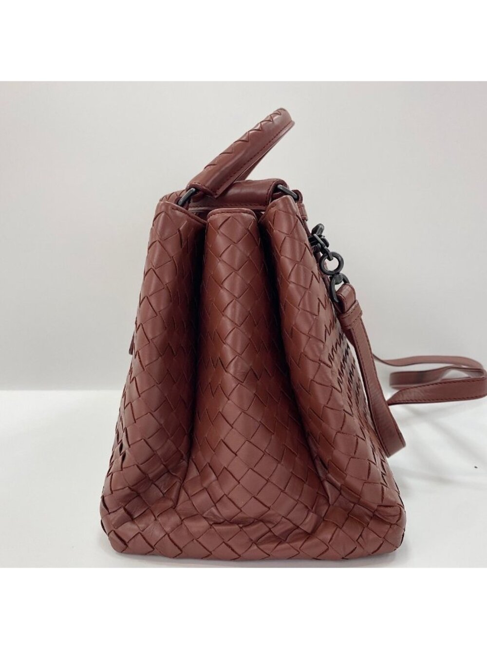 Bottega Veneta Handbag Intrecciato Rome 2-Way - Picture 5 of 10